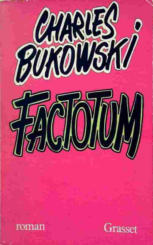 Livrenpoche : Factotum - Charles Bukowski - Livre