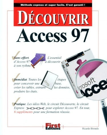 Livrenpoche : Découvrir Access 97 - Ricardo Birmele - Livre