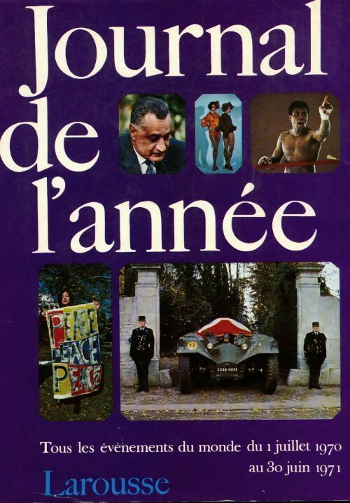 Livrenpoche : Journal de l'année 1970-1971 - Collectif - Livre