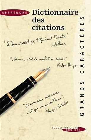Livrenpoche : Dictionnaire des citations de langue française - Collectif - Livre
