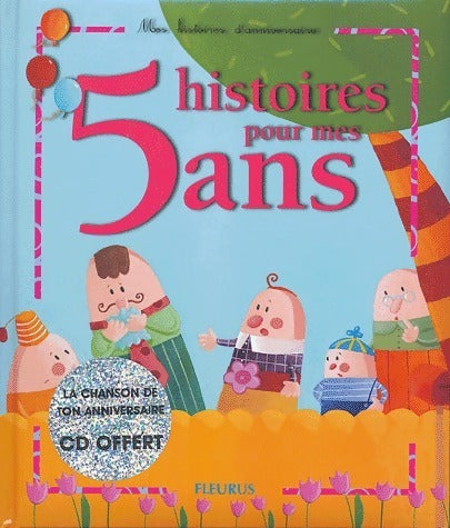 Livrenpoche : 5 histoires pour mes 5 ans (1 livre + 1 CD audio) - Sophie Maraval-Hutin - Livre