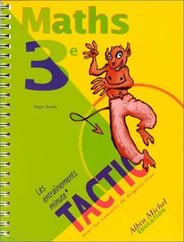 Maths 3e - Roger Brault -  Tactic - Livre
