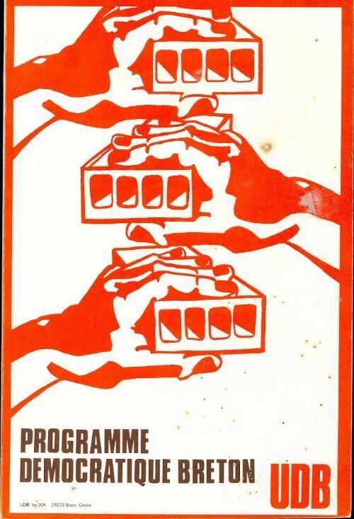 Livrenpoche : Programme démocratique breton UDB - Collectif - Livre
