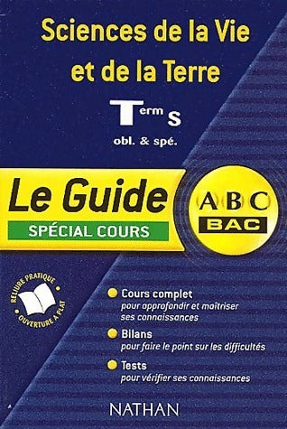 Livrenpoche : Sciences de la vie et de la terre Terminale S . Spécial cours - Collectif - Livre