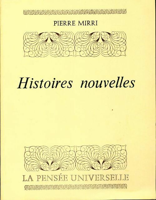 Livrenpoche : Histoires nouvelles - Pierre Mirri - Livre