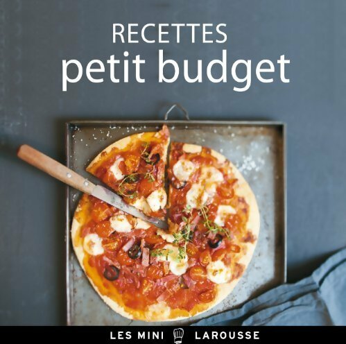 Recettes petit budget - Valérie Lhomme -  Les mini Larousse - Livre