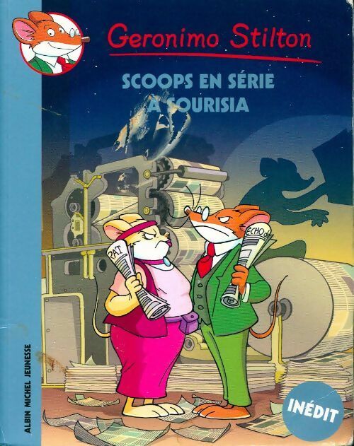 Livrenpoche : Scoops en série à Sourisia - Geronimo Stilton - Livre