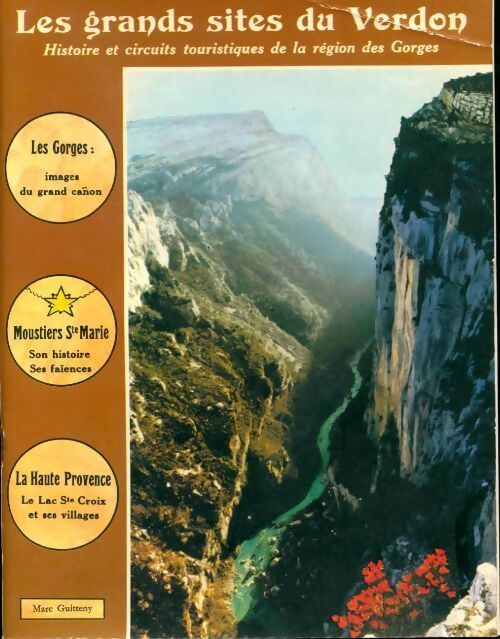 Livrenpoche : Les grands site du Verdon - Marc Guitteny - Livre