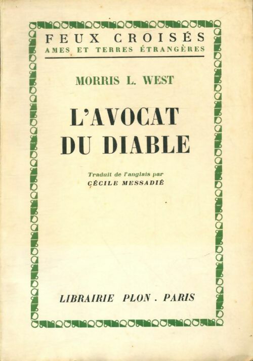 Livrenpoche : L'avocat du diable - Morris L. West - Livre