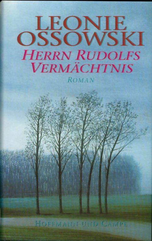 Livrenpoche : Herrn Rudolfs Vermächtnis - Leonie Ossowski - Livre