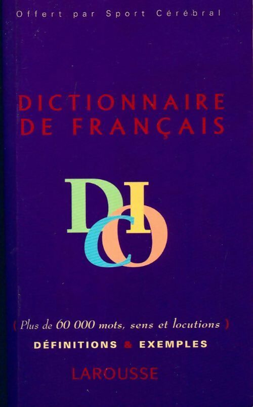 Livrenpoche : Dictionnaire de français - Collectif - Livre