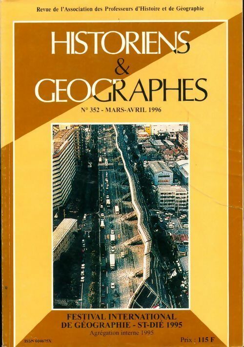Livrenpoche : Historiens & géographes n°352 - Collectif - Livre
