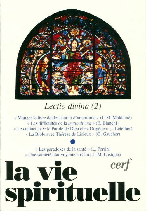 Livrenpoche : La vie spirituelle n°741 : Lection divina Tome II - Collectif - Livre