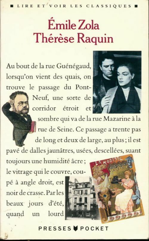 Livrenpoche : Thérèse Raquin - Emile Zola - Livre