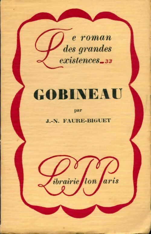 Livrenpoche : Gobineau - J.-N. Faure Biguet - Livre