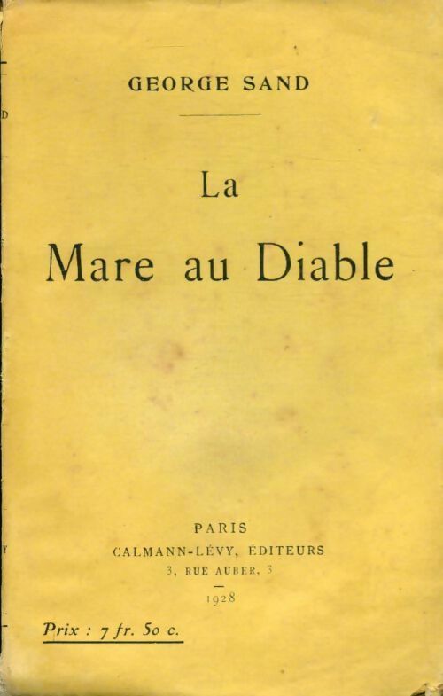 Livrenpoche : La mare au diable - George Sand - Livre