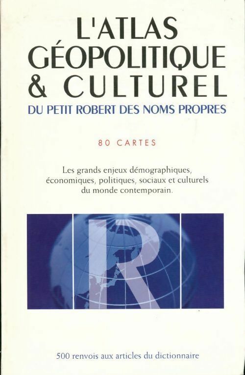 Atlas géopolitique & culturel - Collectif -  Le Robert GF - Livre