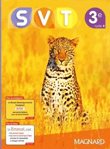 Livrenpoche : Sciences de la vie et de la terre 3e - Collectif - Livre