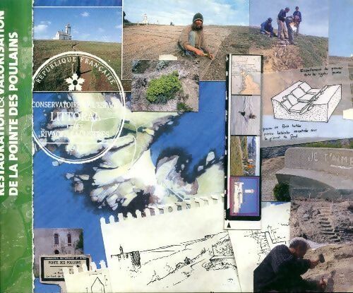 Livrenpoche : Restauration & valorisation de la pointe des Poulains - Alain Freytet - Livre
