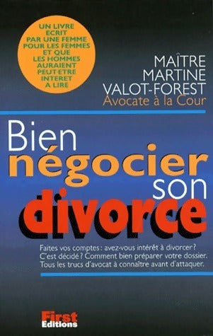 Livrenpoche : Bien négocier son divorce - Martine Valot-Forest - Livre
