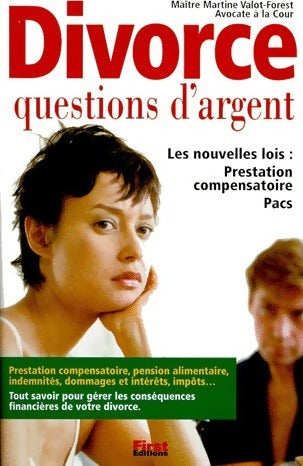 Livrenpoche : Le divorce. Questions d'argent - Martine Valot-Forest - Livre