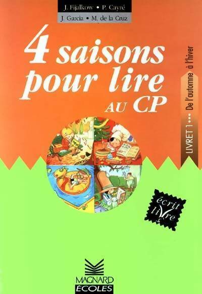 Livrenpoche : 4 saisons pour lire au CP. Livret 1 : De l'automne à l'hiver - Collectif - Livre