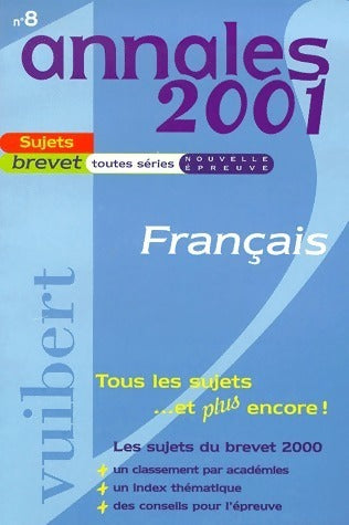 Livrenpoche : Français Toutes séries sujets 2001 - Moïse Fdida - Livre