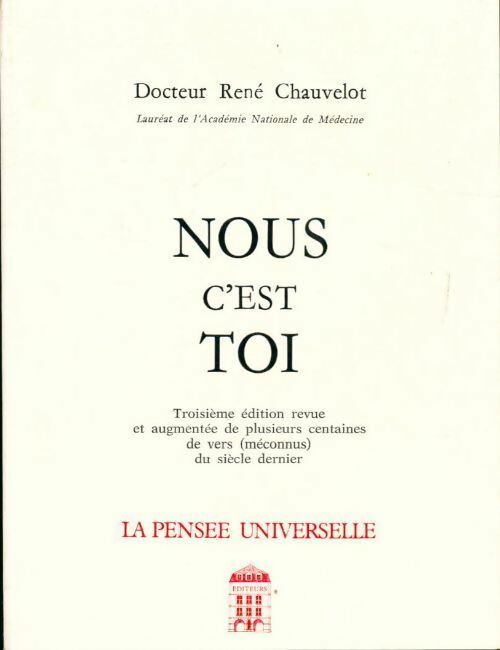 Livrenpoche : Nous c'est toi ! - René Chauvelot - Livre