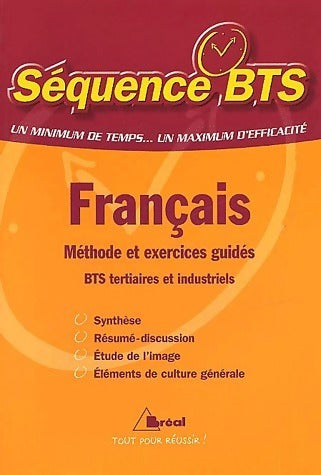 Livrenpoche : Français BTS tertiaires et industriels. Méthode et exercices guidés - Pierre-André Jamin - Livre