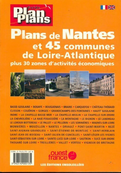 Livrenpoche : Plans de Nantes et 45 communes de Loire-Atlantique - Inconnu - Livre