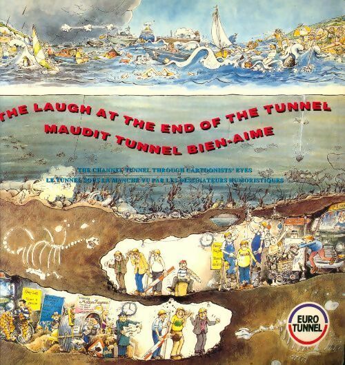 Livrenpoche : Laugh at the end of the tunnel / Maudit tunnel bien-aimé - Collectif - Livre
