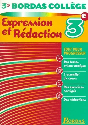 Livrenpoche : Expression et rédaction 3e - Ghislaine Moschetta - Livre