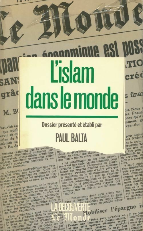 Livrenpoche : L'islam dans le monde - Paul Balta - Livre