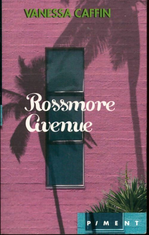 Livrenpoche : Rossmore avenue - Vanessa Caffin - Livre