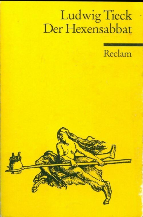 Livrenpoche : Der hexensabbat - Ludwig Tieck - Livre