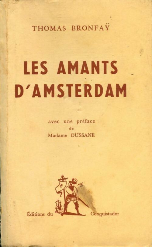 Livrenpoche : Les amants d'Amsterdam - Thomas Bronfay - Livre