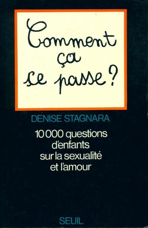 Livrenpoche : Comment ca se passe ? - Denise Stagnara - Livre
