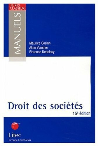 Livrenpoche : Droit des sociétés - Maurice Cozian - Livre