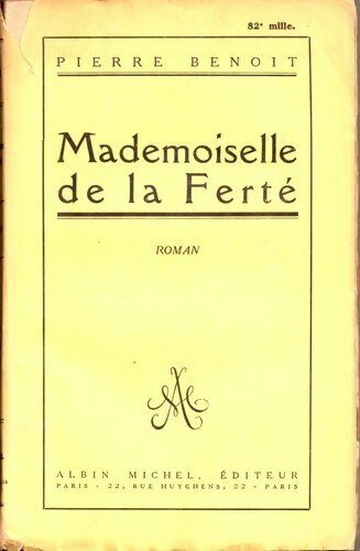 Livrenpoche : Mademoiselle de la Ferté - Pierre Benoit - Livre