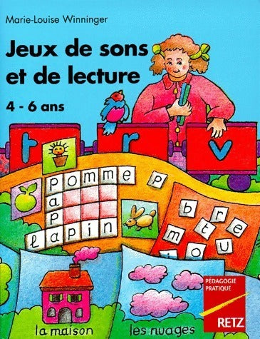 Livrenpoche : Jeux de sons et de lecture 4-6 ans - Marie-Louise Winninger - Livre