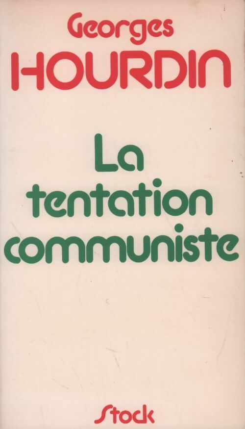 Livrenpoche : La tentation communiste - Georges Hourdin - Livre