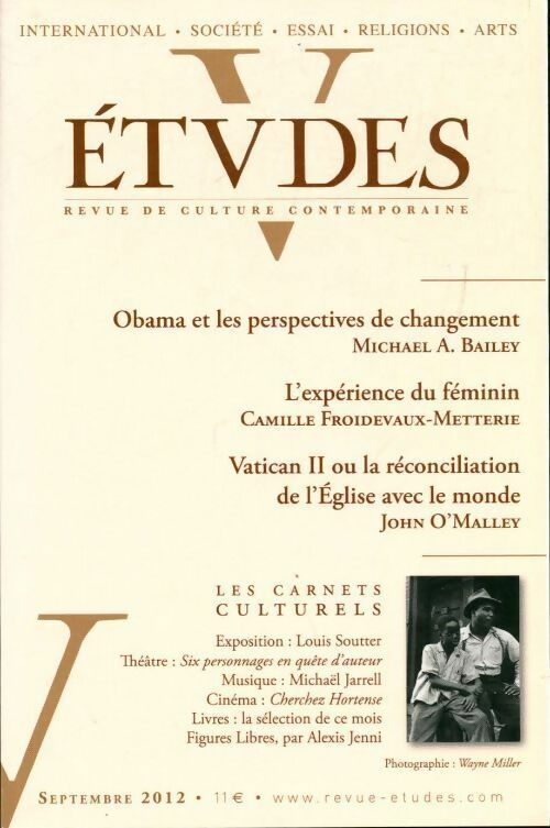 Études n°417 : Obama et les perspectives de changement - Collectif -  Etudes - Livre