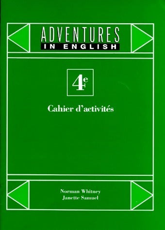 Livrenpoche : Anglais 4e. Cahier d'activités - Norman Whitney, Janette Samuel - Livre
