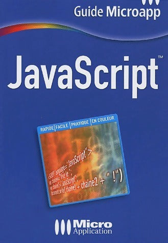 Livrenpoche : Javascript - Jean-Yves Carfantan - Livre