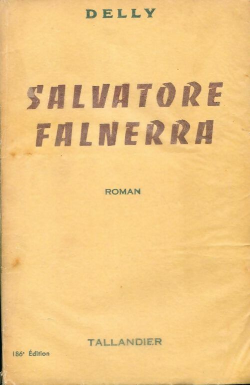 Livrenpoche : Salvatore Falnerra - Delly - Livre