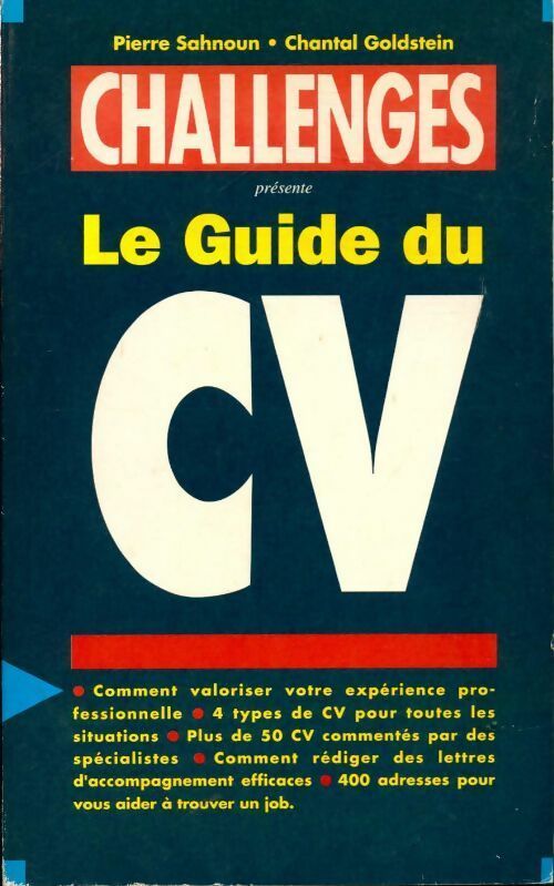 Livrenpoche : Le guide du CV - Pierre Sahnoun - Livre