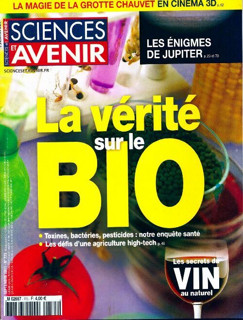Livrenpoche : Sciences et avenir n°775 : La vérité sur le bio - Collectif - Livre