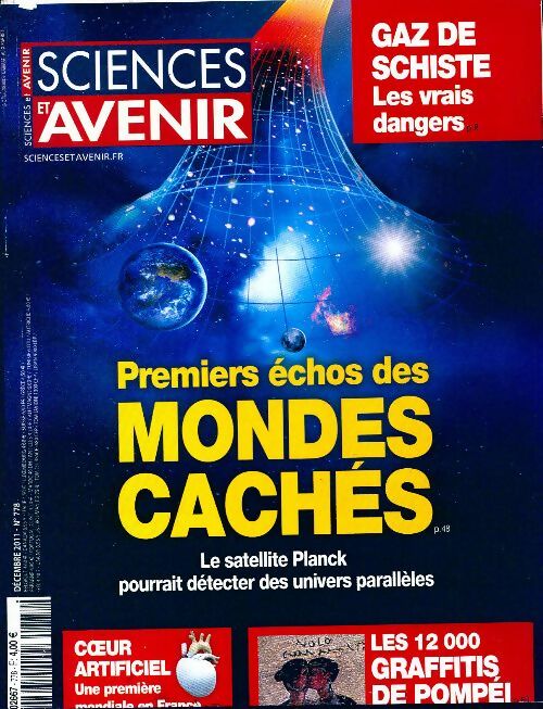 Livrenpoche : Sciences et avenir n°778 : Premiers échos des mondes cachées - Collectif - Livre