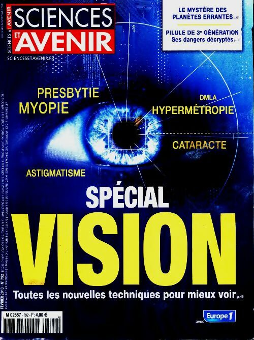 Livrenpoche : Sciences et avenir n°792 : Spécial vision - Collectif - Livre