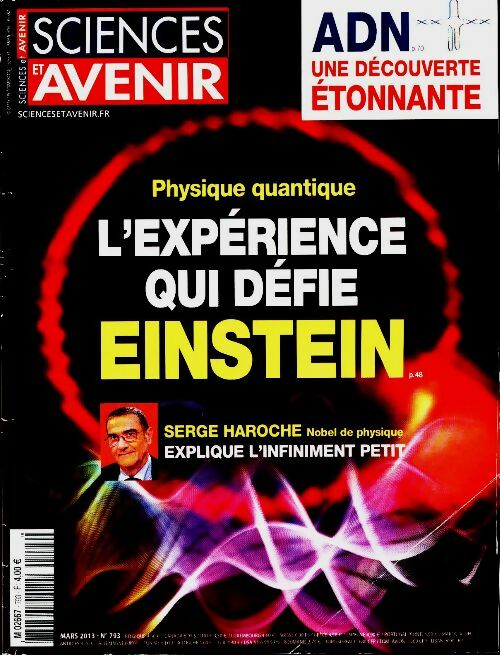 Livrenpoche : Sciences et avenir n°793 : L'expérience qui défie Einstein - Collectif - Livre